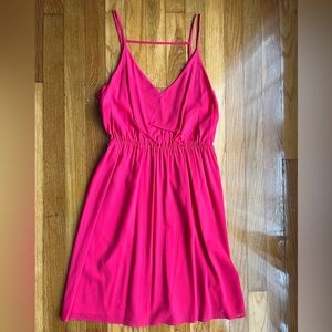 Alice & Olivia Bright Raspberry Dress
